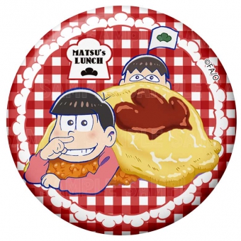 【春の松の市　リターンズ】先行発売！『おこさ松ランチトレーディング缶バッジ』-おそ松1-@osomatu_goods