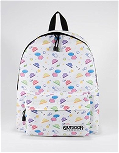 『おそ松さん・・・？』ワンポイントが可愛いデイバックがOUTDOORから発売！-outdoor全体白-@osomatu_goods